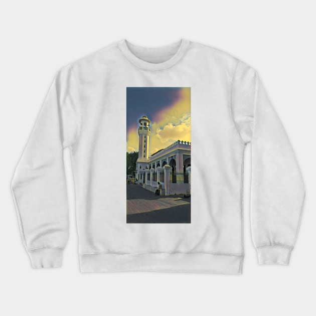 Beautiful Building Art Crewneck Sweatshirt by Avivacreations